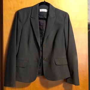 2 piece women’s gray suit